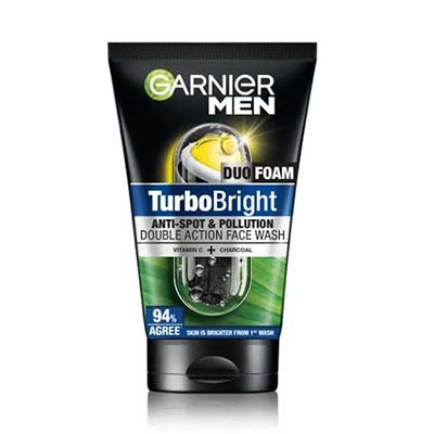 Garnier Oil Control Super Duo Foam sabun cuci muka untuk kulit kombinasi dan normal