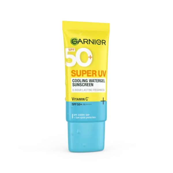 Foto produk Garnier Super UV Cooling Watergel Sunscreen SPF 50+ Pa++++ sunscreen gel tidak lengket 