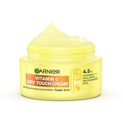 GARNIER Mochi Dry Touch Cream Moisturizer Vitamin C