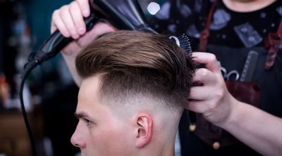 contoh highlight rambut pria shadow root highlight