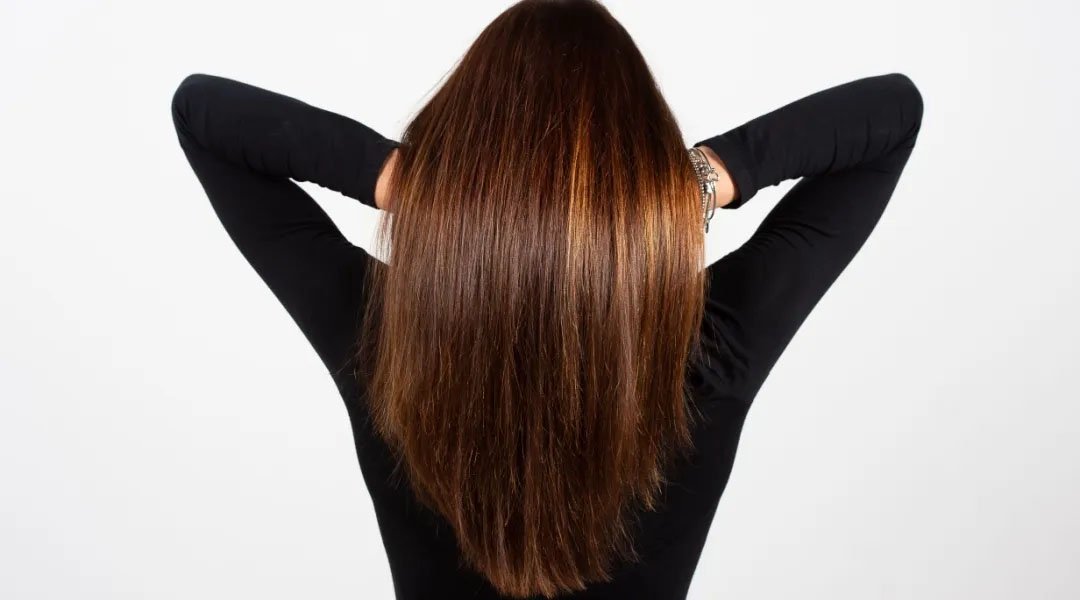 contoh highlight rambut sunlit caramel highlights wanita