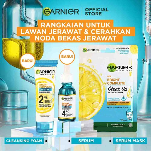 Garnier Bright Complete Clear Up Anti Acne Mask