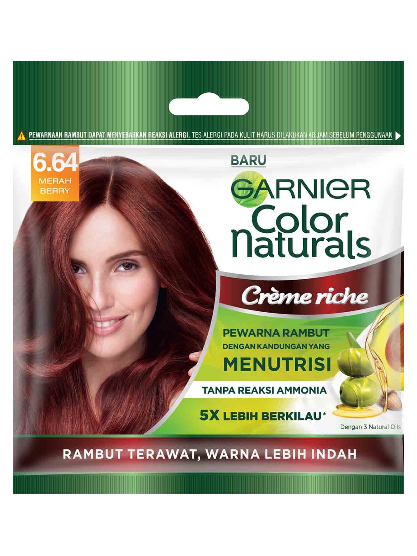 Warna Rambut  Coklat Kemerahan Garnier  Model Terbaru