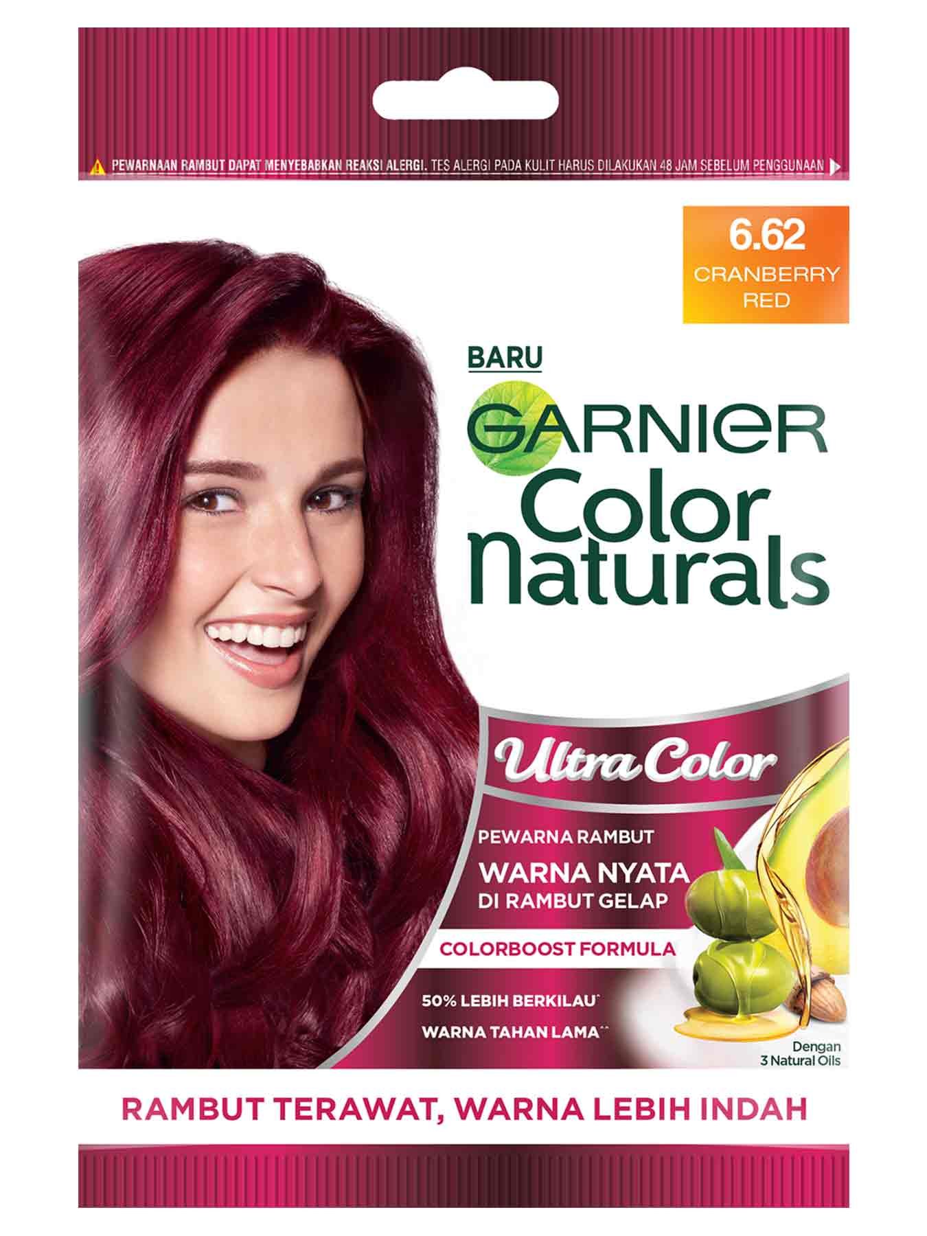 Ultra Color 6.62 Cranberry Red - Color Naturals | Garnier