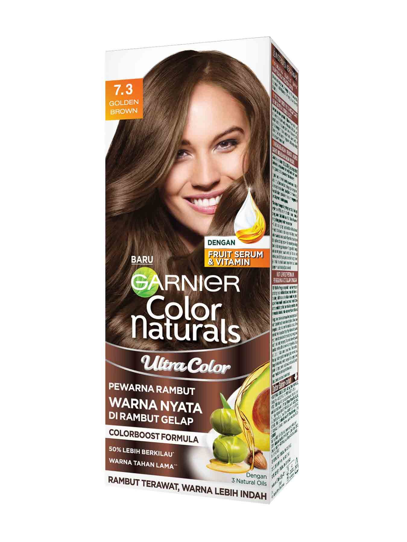 Ultra Color 7.3 Golden Brown Color Naturals Garnier