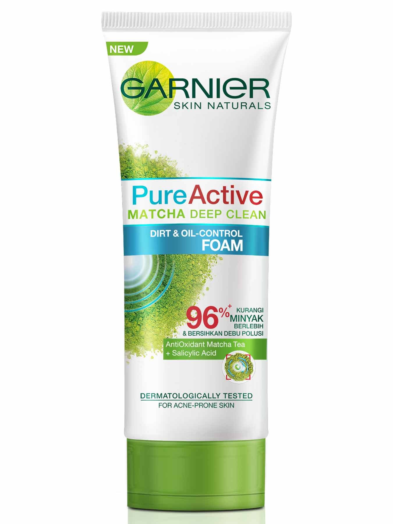 PureActiveMatchaFoamFacialCleanser100ml_T1-min