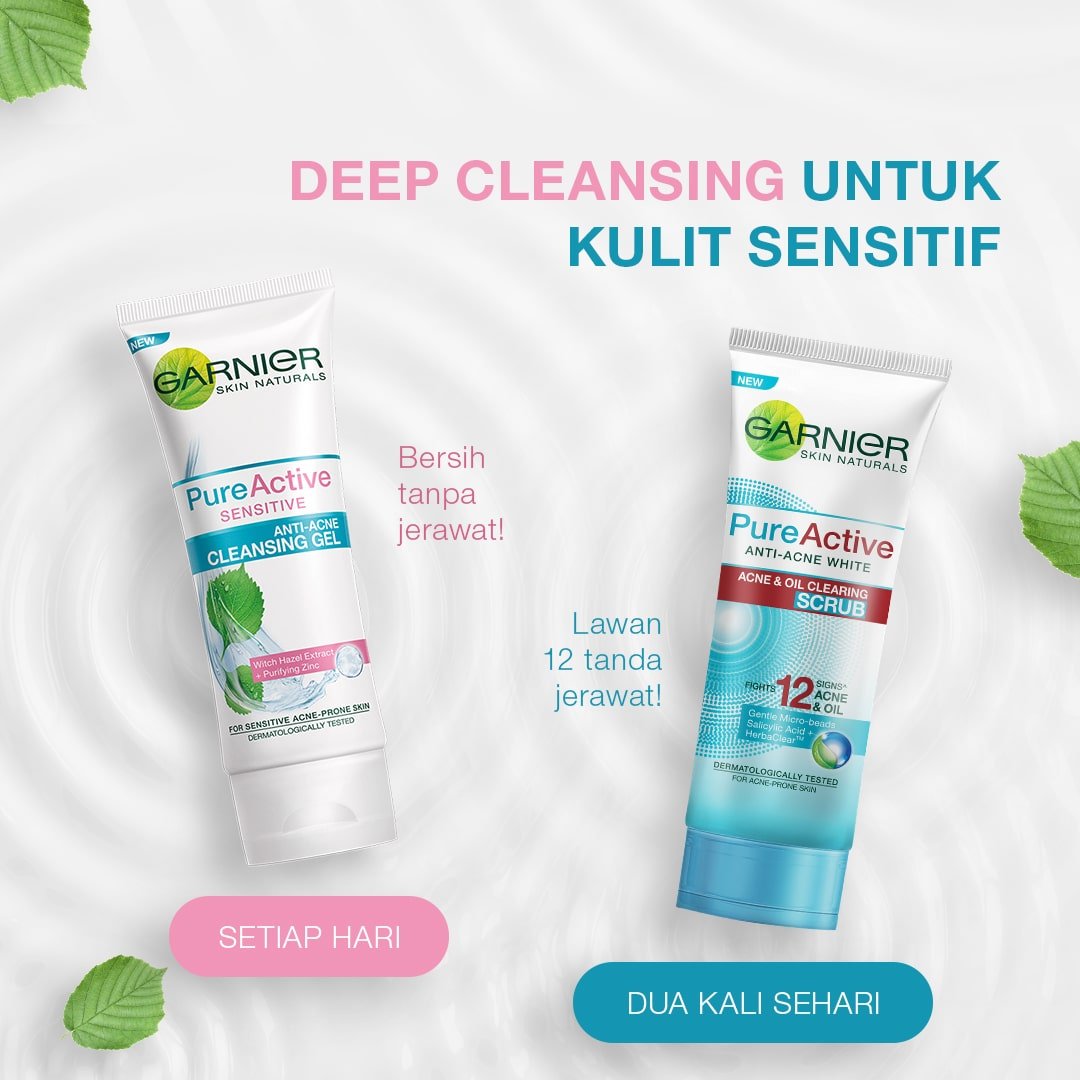 Sensitive Anti-Acne Cleansing Gel 100ml - Gel Anti Jerawat