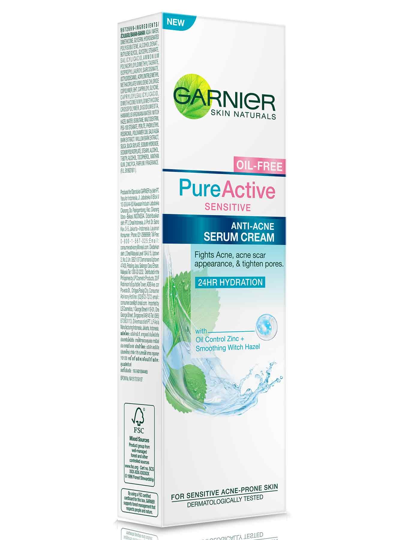 Sensitive Anti Acne Serum Cream Serum untuk Jerawat