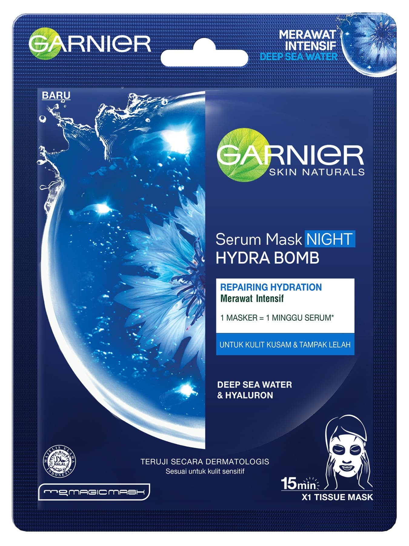Garnier Serum Mask Hydra Bomb Night