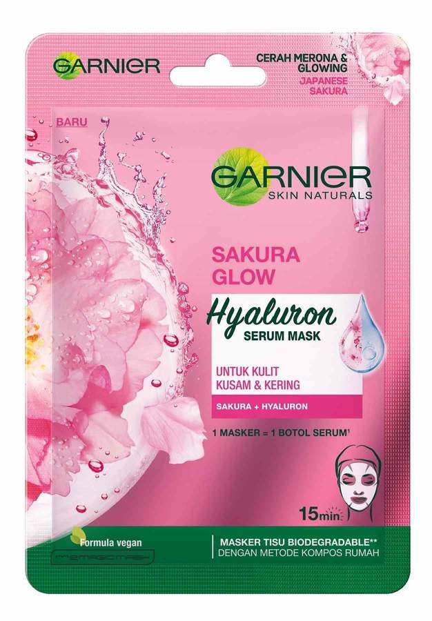 Gambar Masker Garnier Sakura Hydra Bomb