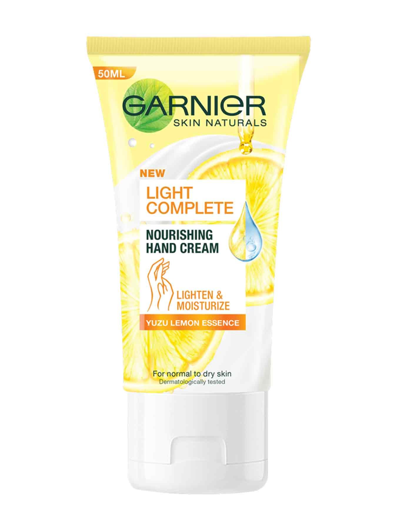 New Garnier Light Complete Hand Cream